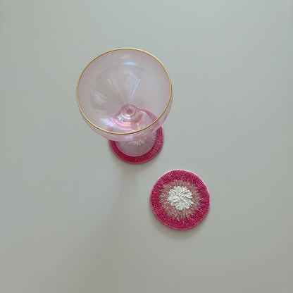 Luxury beaded coaster Unique table decoration