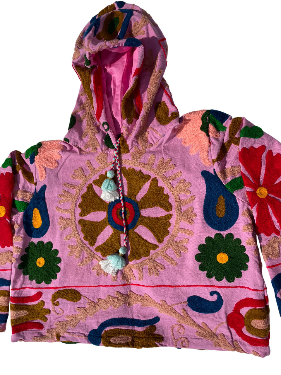 Suzani Embroidery Hoodie