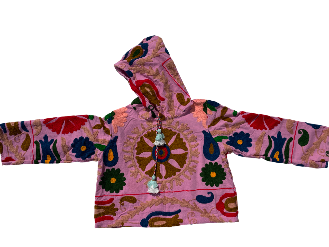 Suzani Embroidery Hoodie