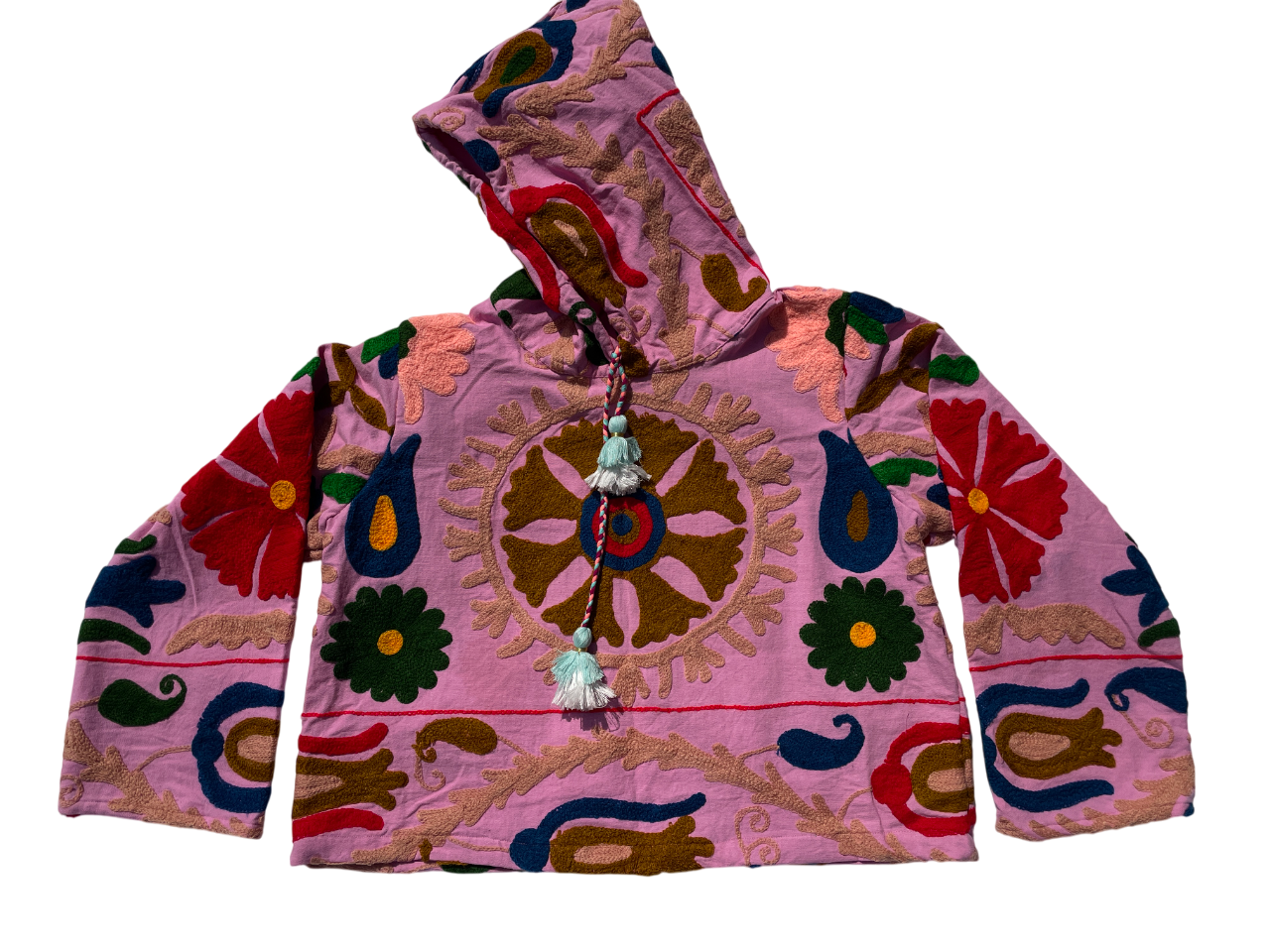 Suzani Embroidery Hoodie