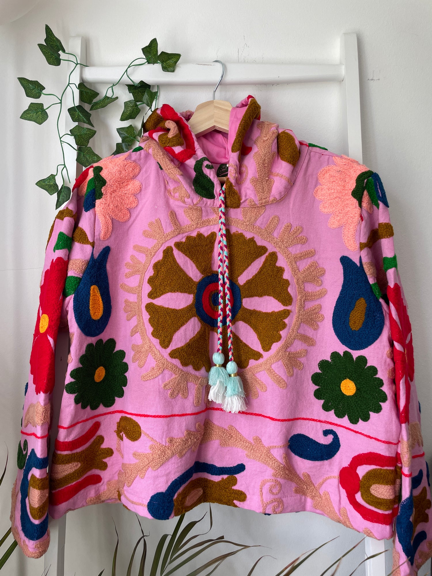 Suzani Embroidery Hoodie