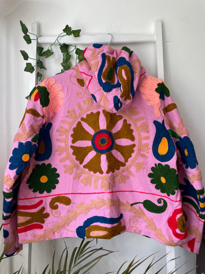 Suzani Embroidery Hoodie