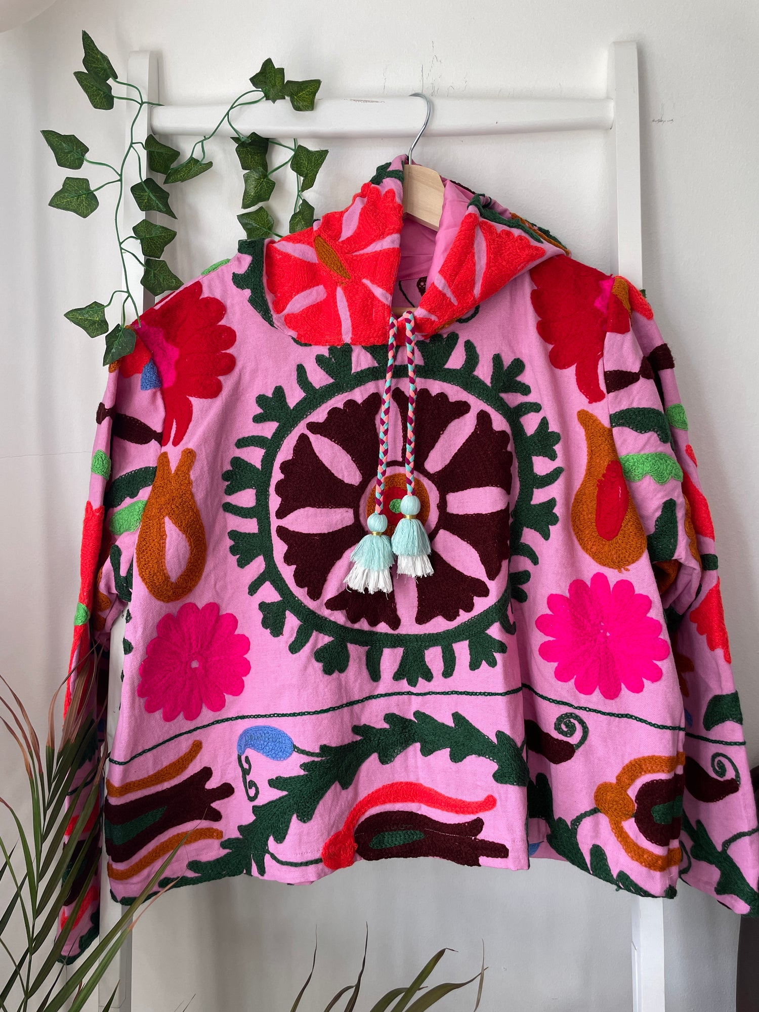 Suzani Embroidery Hoodie