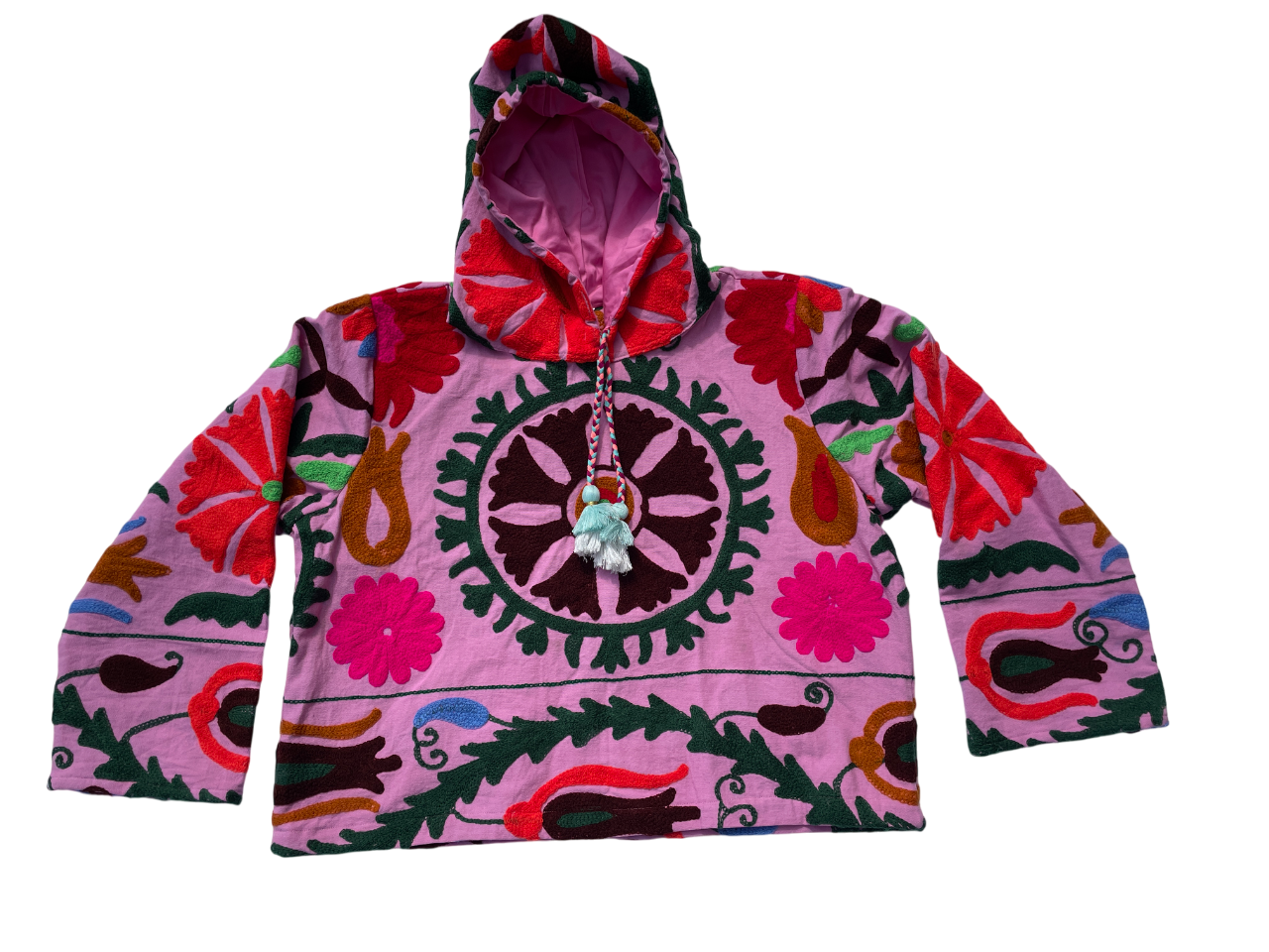 Suzani Embroidery Hoodie