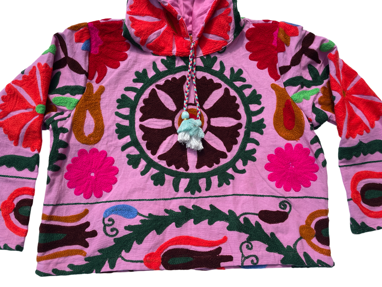 Suzani Embroidery Hoodie
