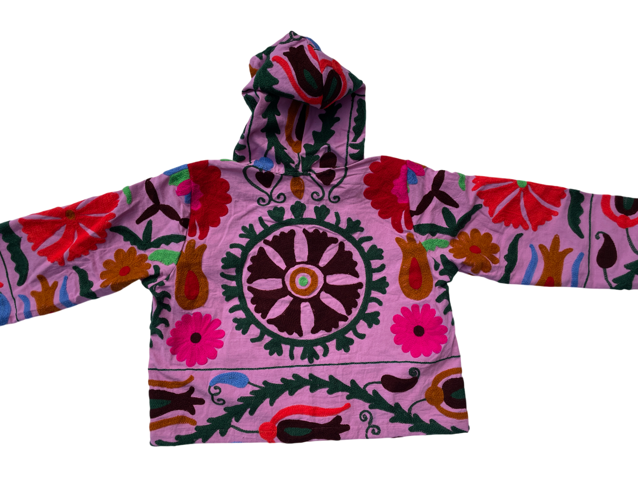 Suzani Embroidery Hoodie