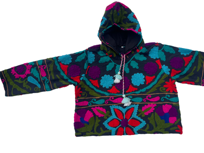 Suzani Embroidery Hoodie