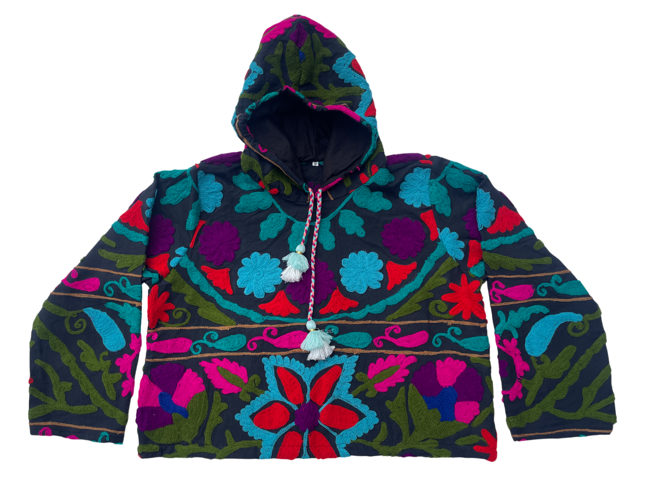 Suzani Embroidery Hoodie