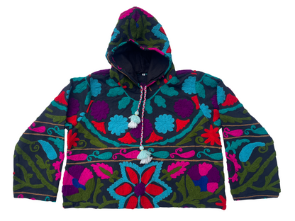 Suzani Embroidery Hoodie