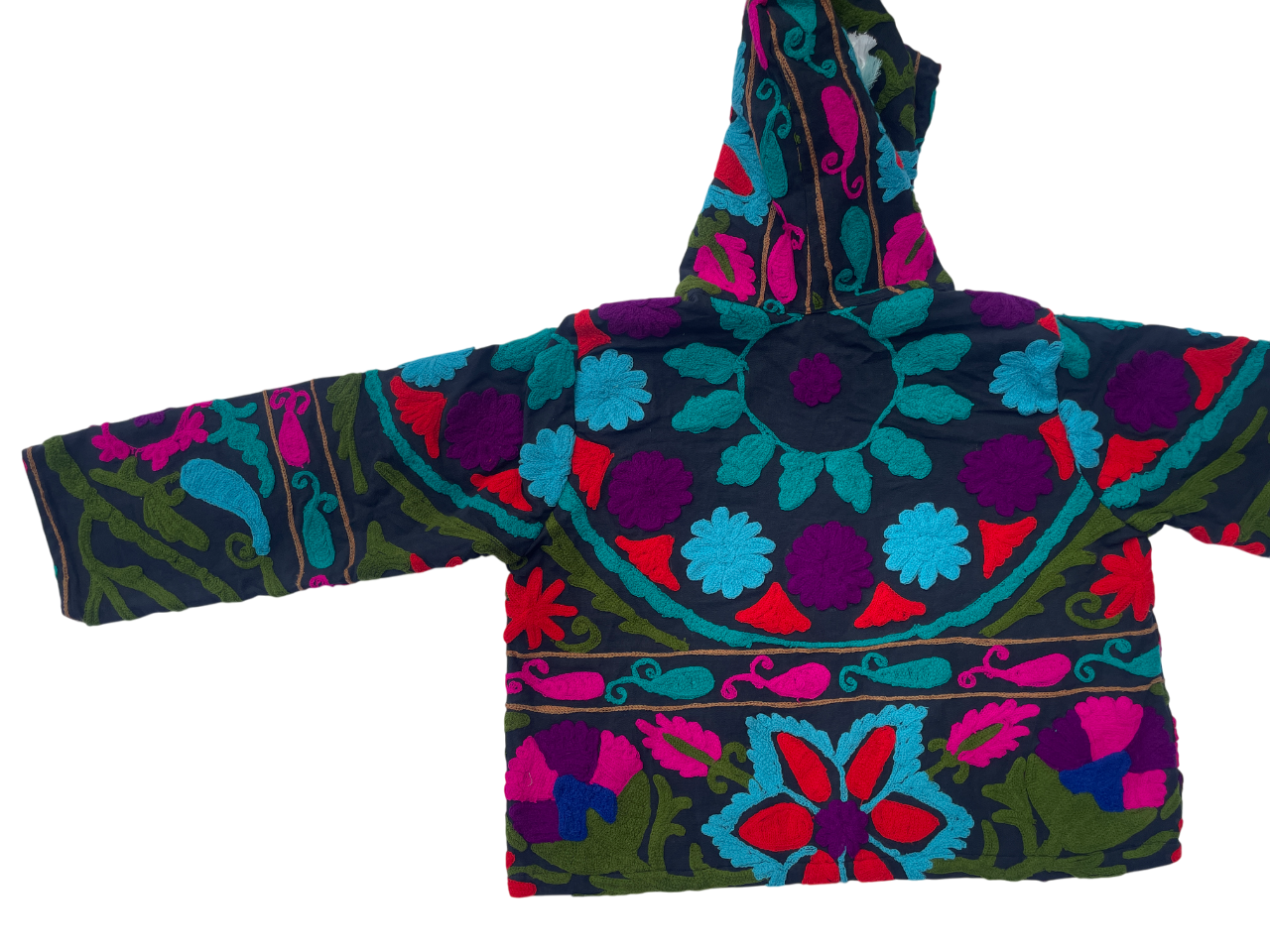 Suzani Embroidery Hoodie