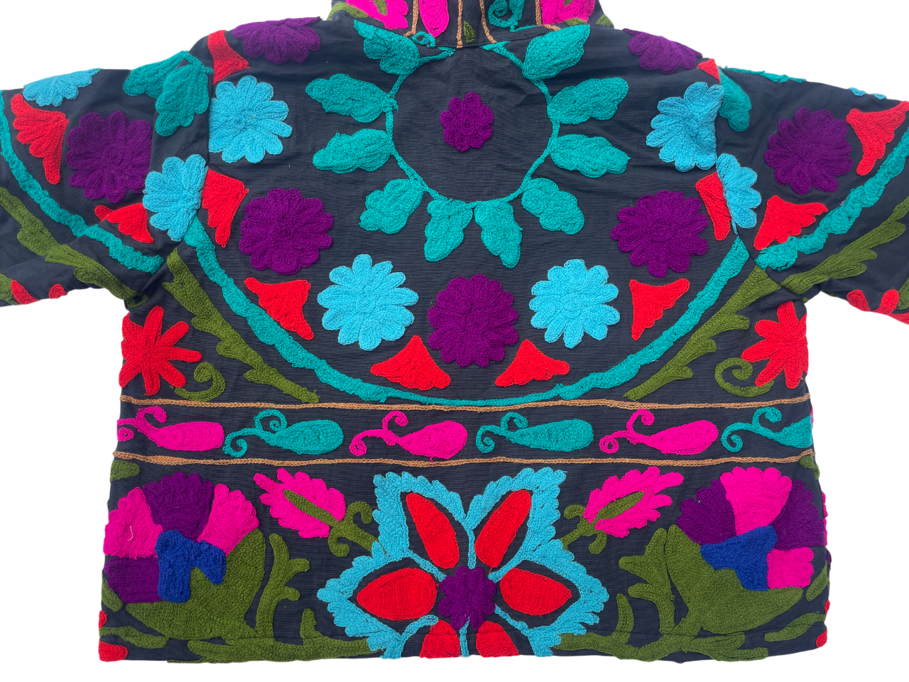 Suzani Embroidery Hoodie