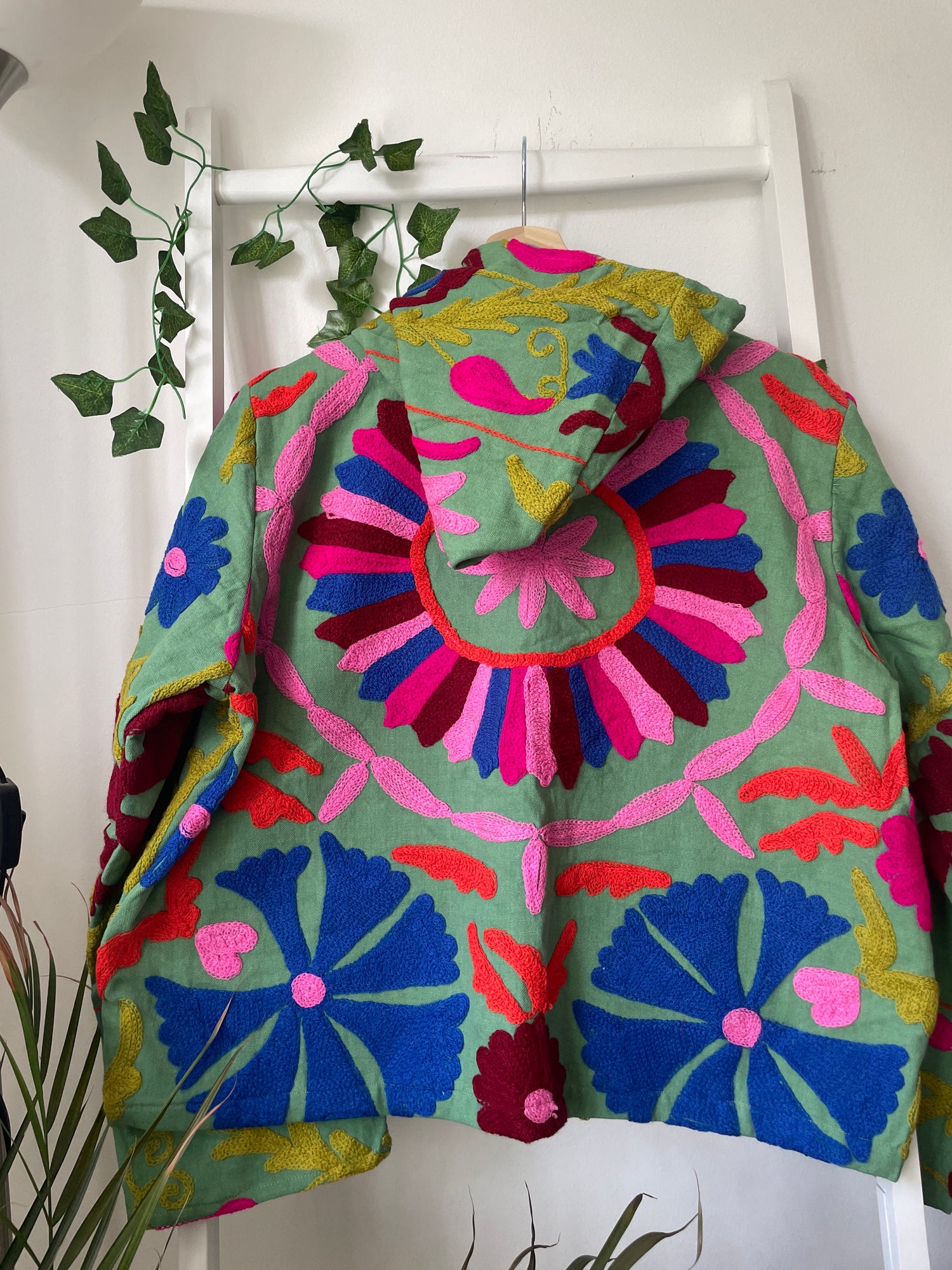 Suzani Embroidery Hoodie