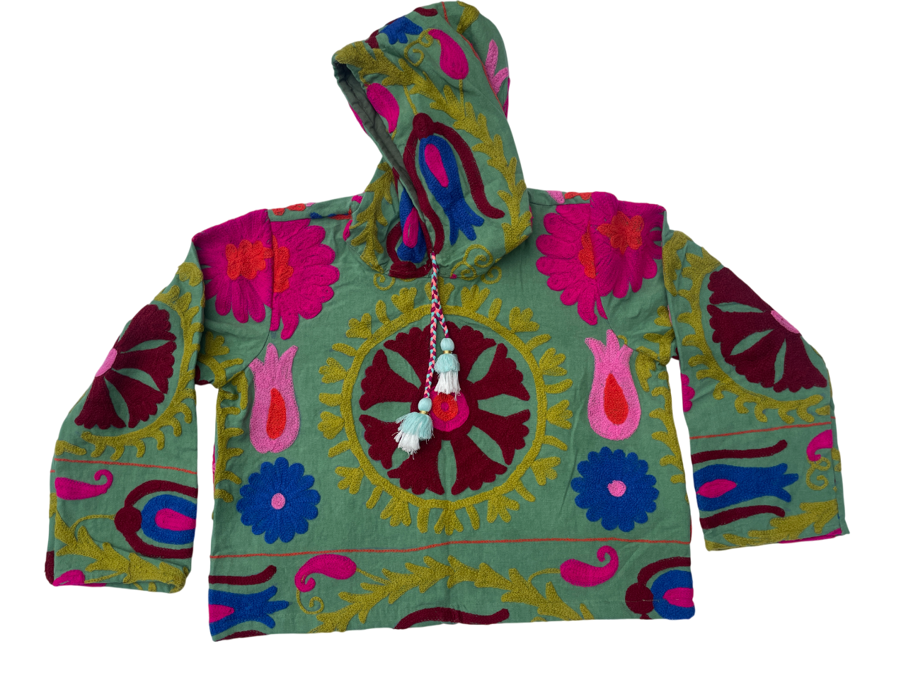 Suzani Embroidery Hoodie