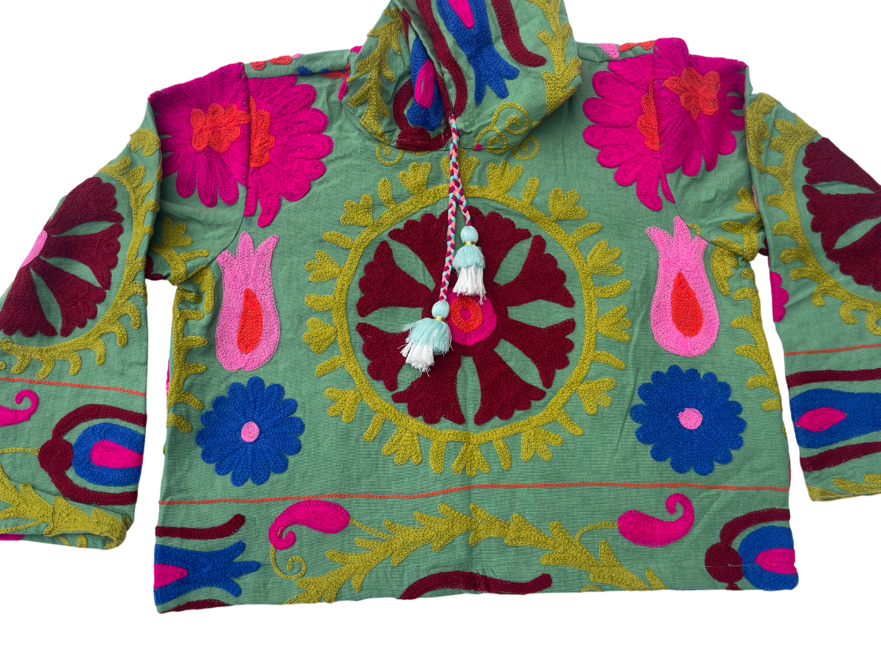 Suzani Embroidery Hoodie