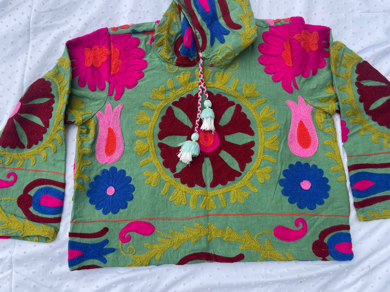 Suzani Embroidery Hoodie