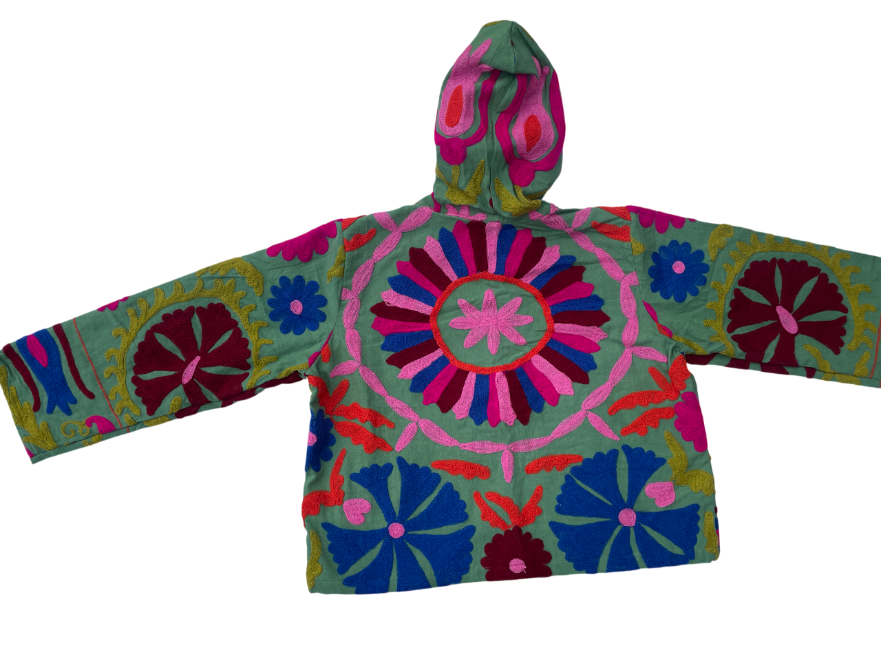 Suzani Embroidery Hoodie