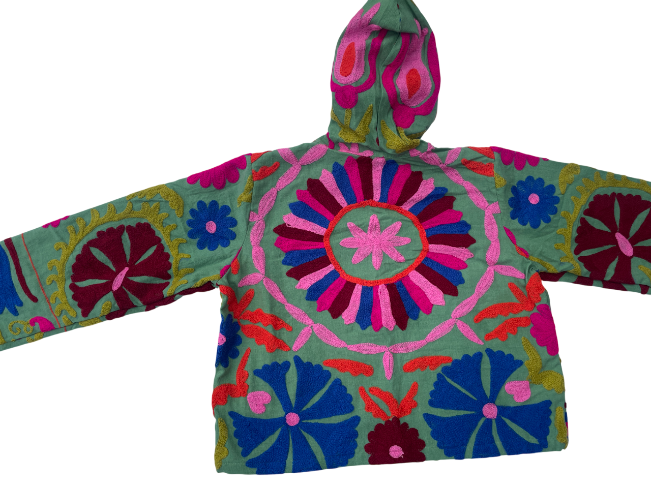 Suzani Embroidery Hoodie