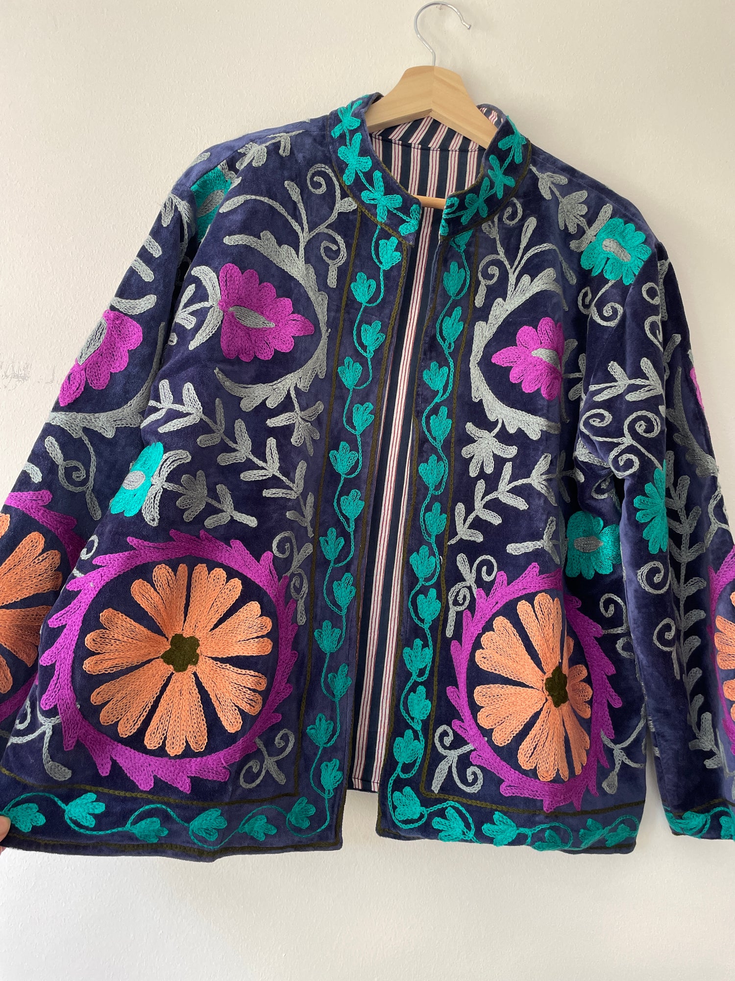 Suzani Velvet Jacket