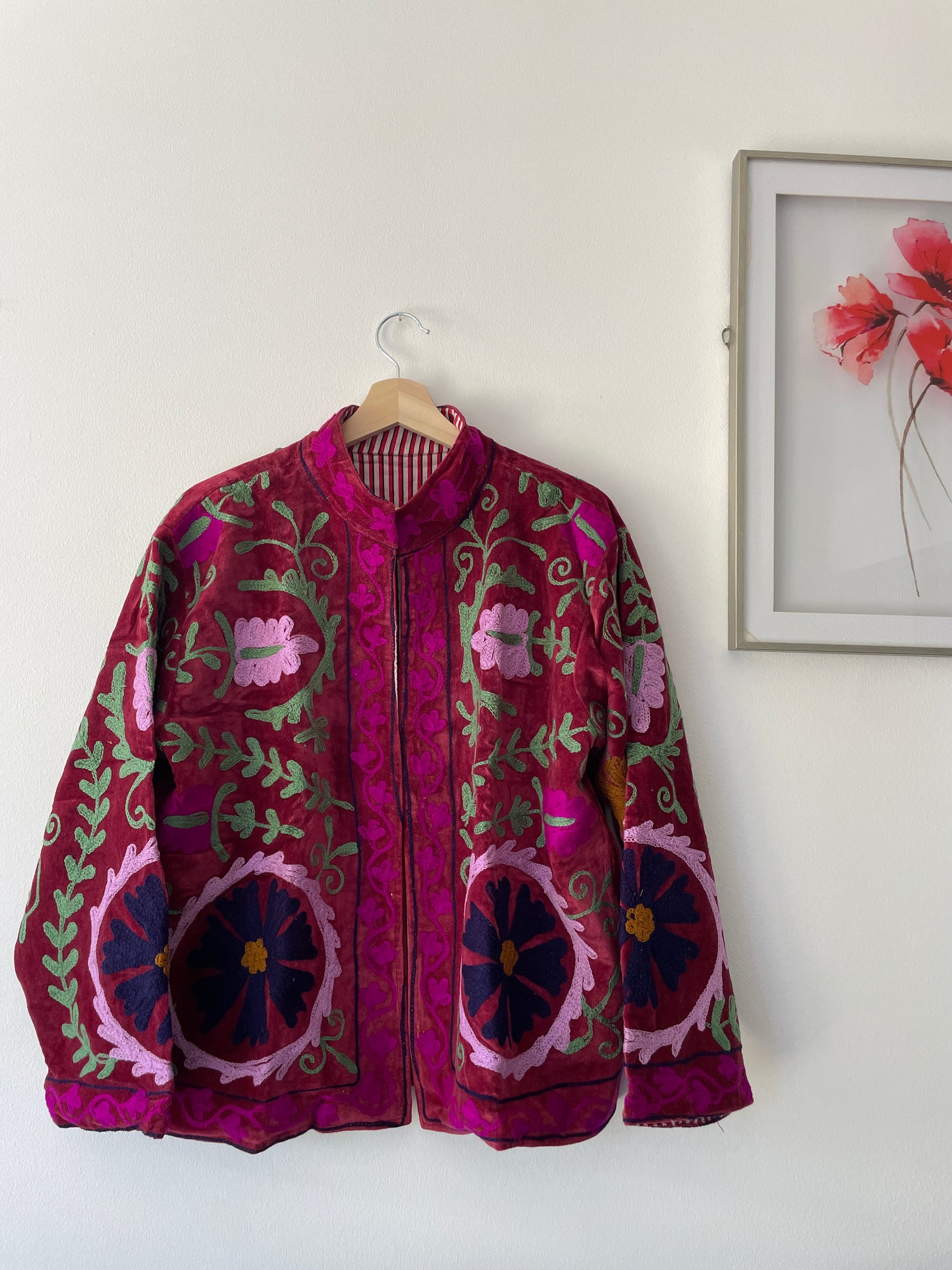 Suzani Velvet Jacket
