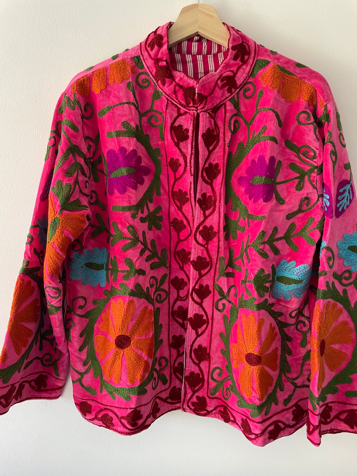 Suzani Velvet Jacket