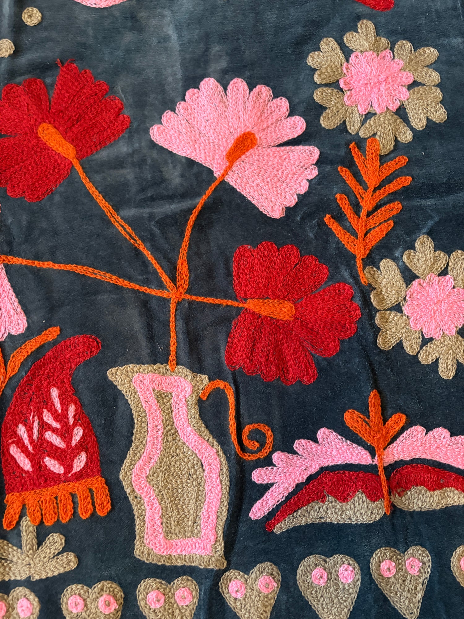 Bohemian Velvet Suzani jacket