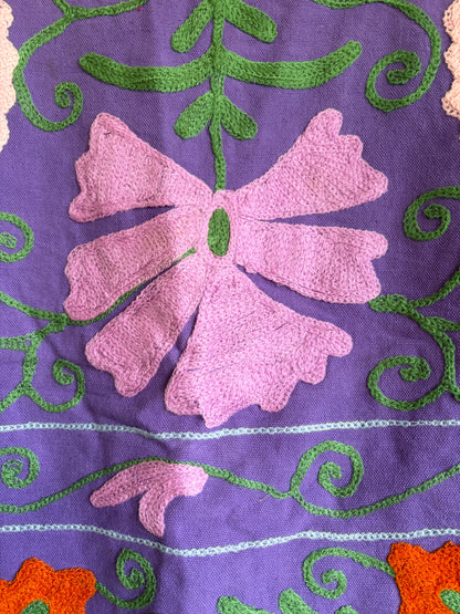 Cotton Suzani Embroidery Waist coat 