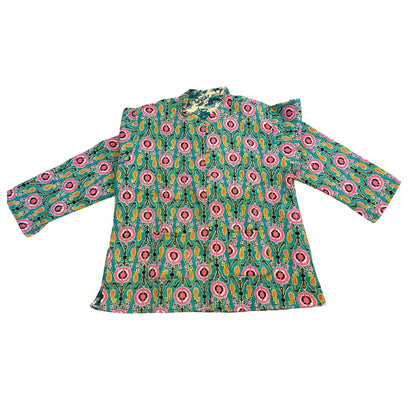 Floral patterned Jacket on a white background