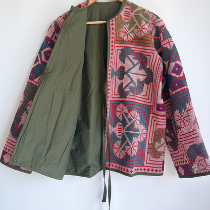 Vintage Kantha Jacket – One of a Kind Bohemian Jacket