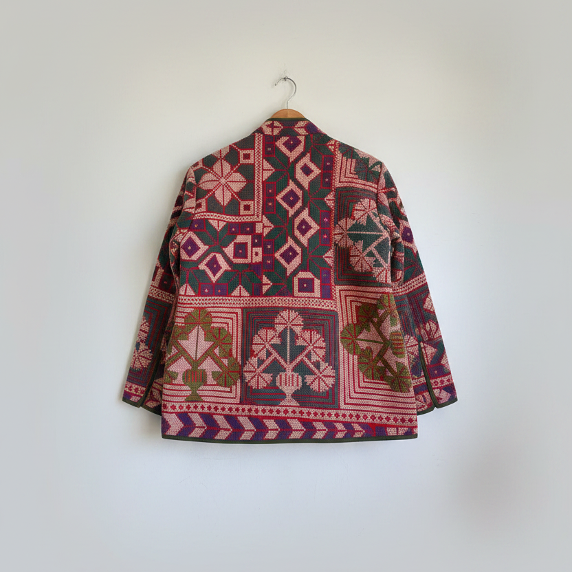 Vintage Kantha Jacket – One of a Kind Bohemian Jacket