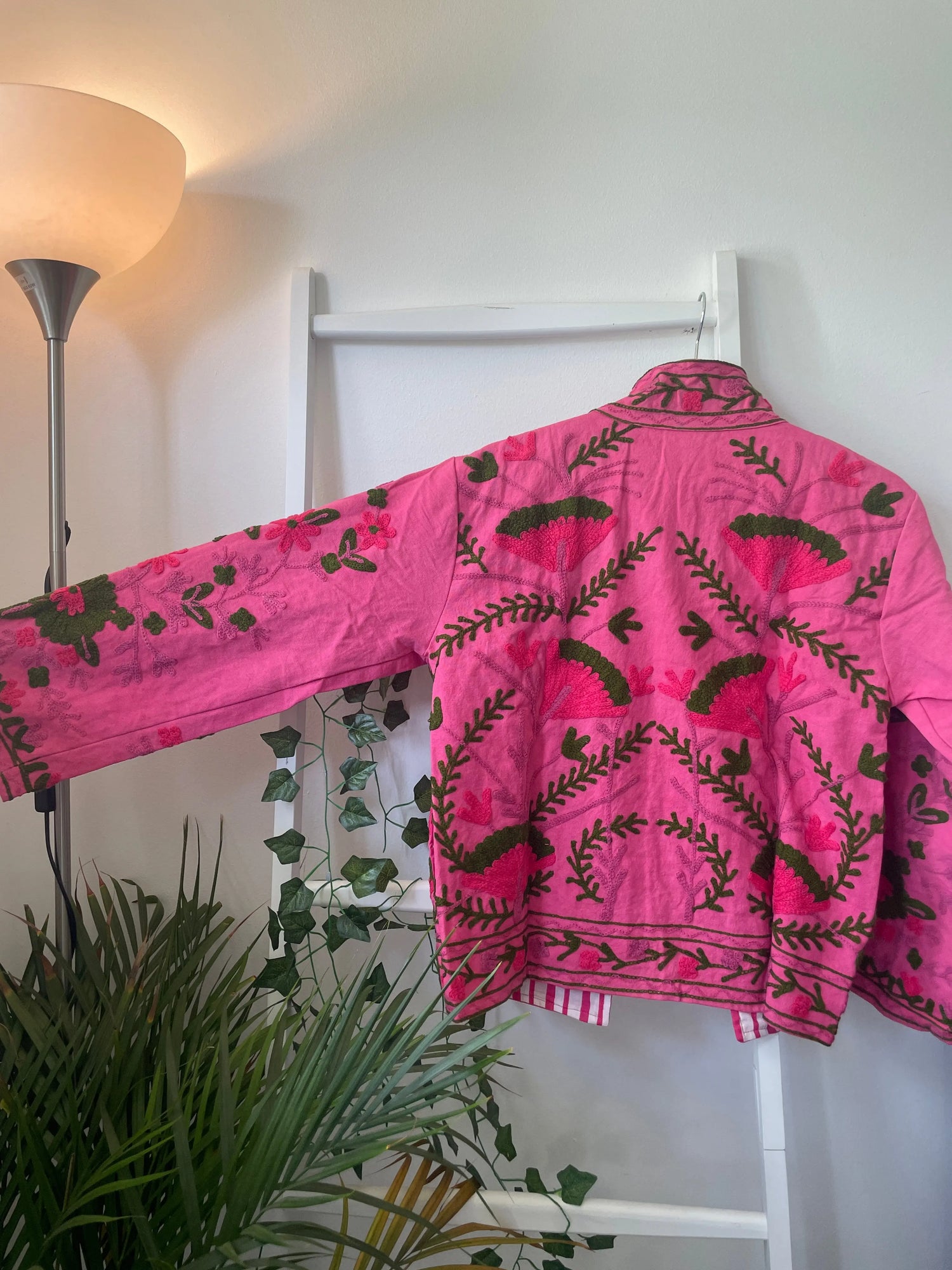 Suzani Embroidery Jacket Artofakind