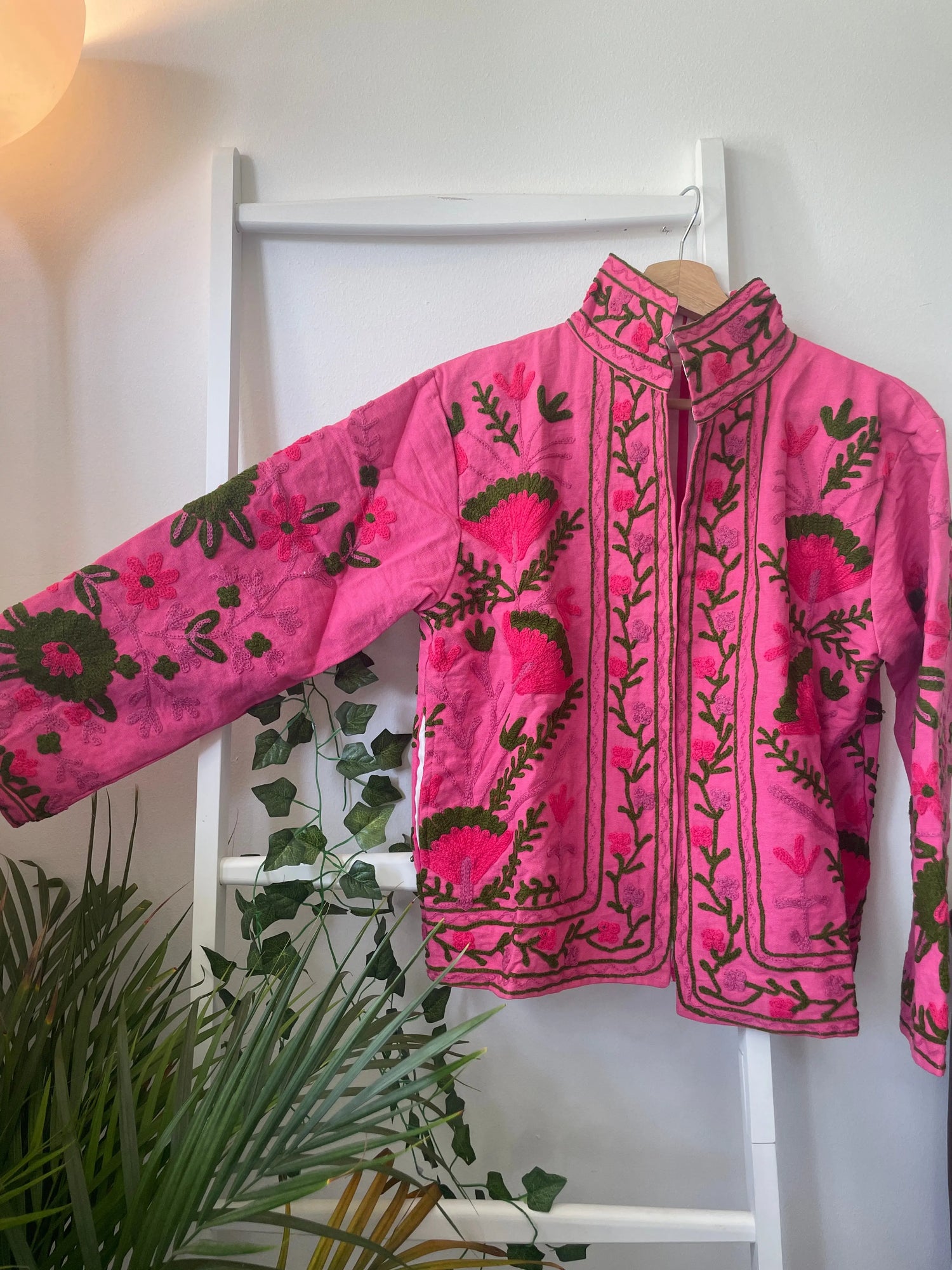 Suzani Embroidery Jacket Artofakind