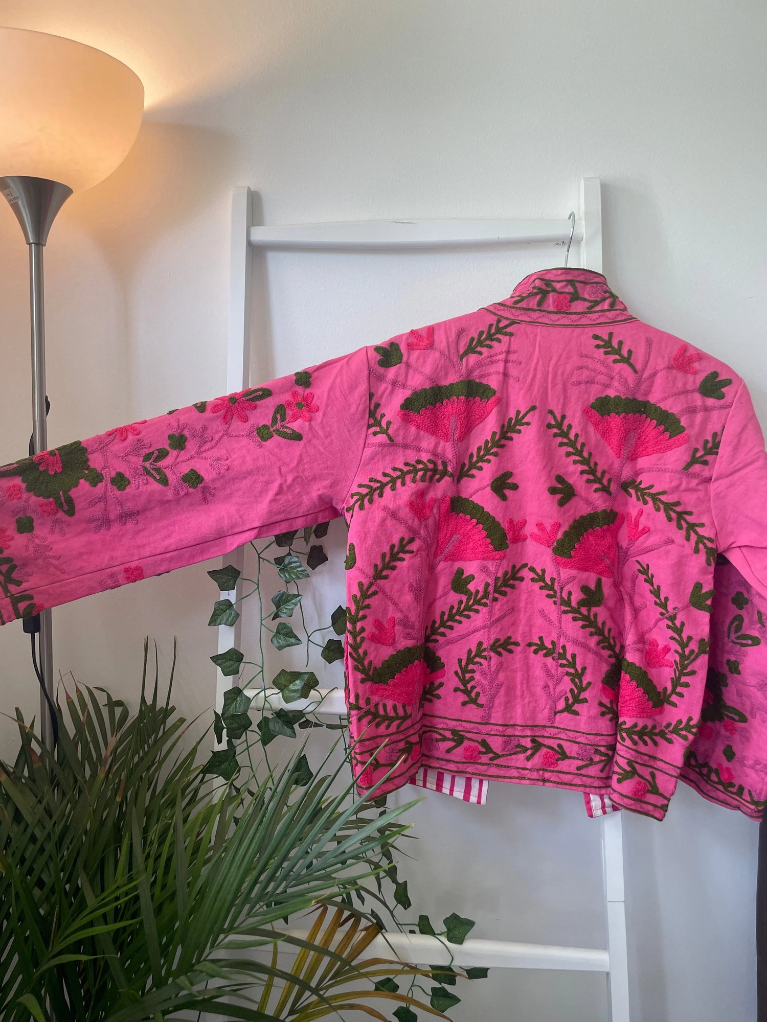 Suzani Embroidery Jacket Artofakind