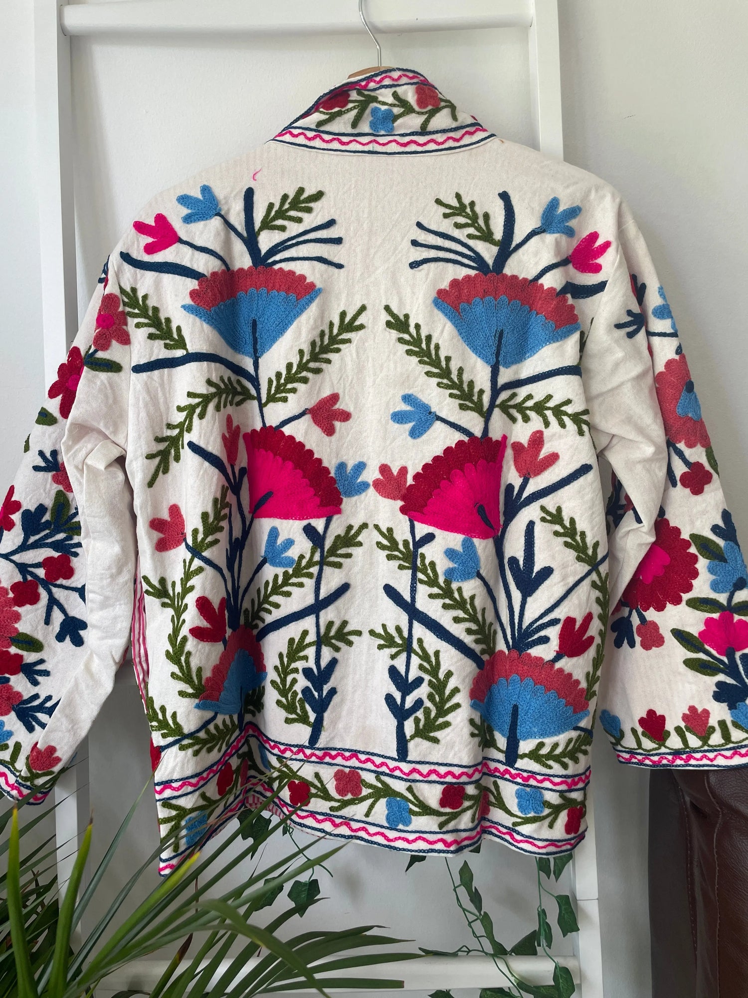 Suzani Embroidery Jacket Artofakind