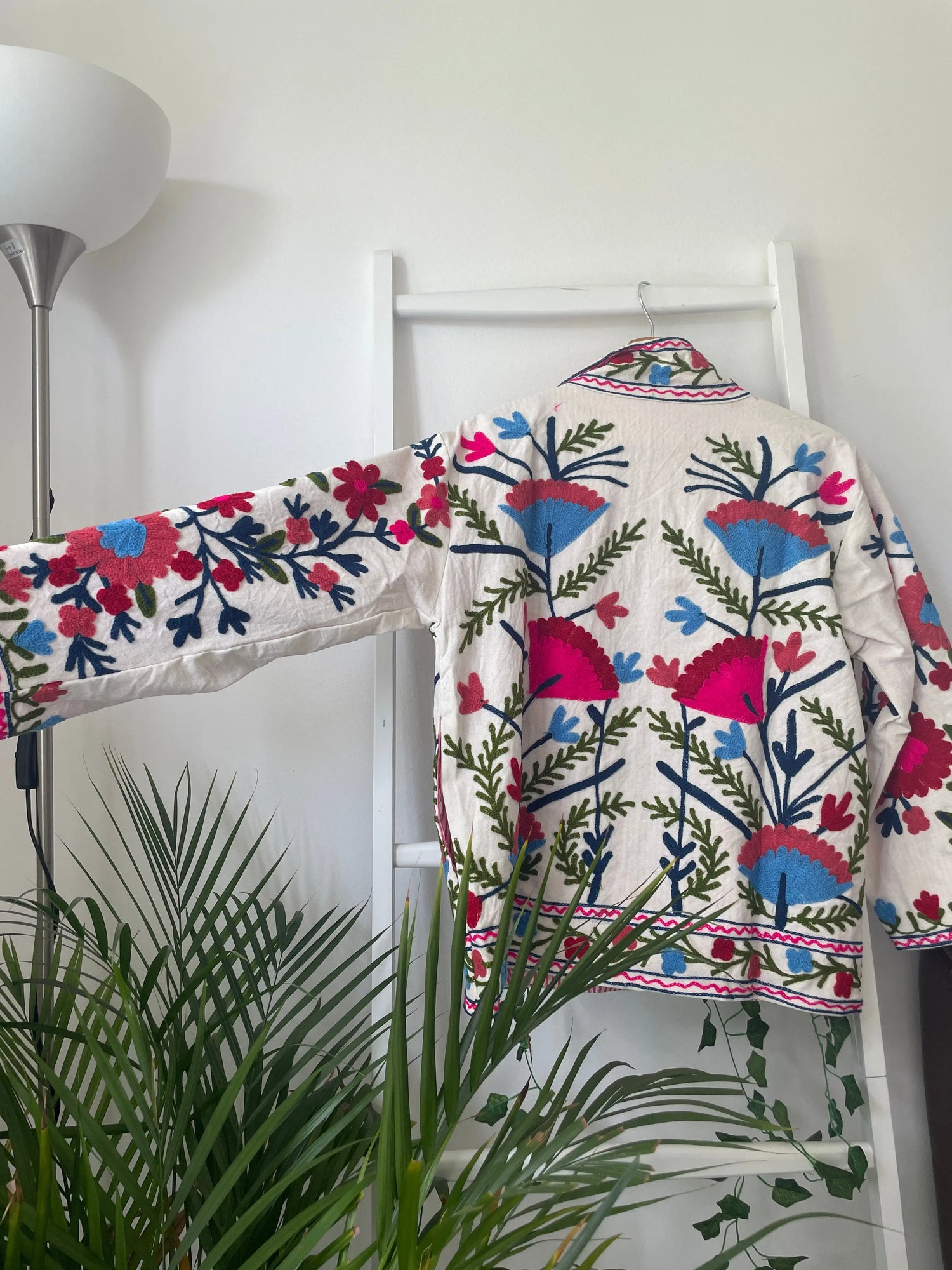 Suzani Embroidery Jacket Artofakind