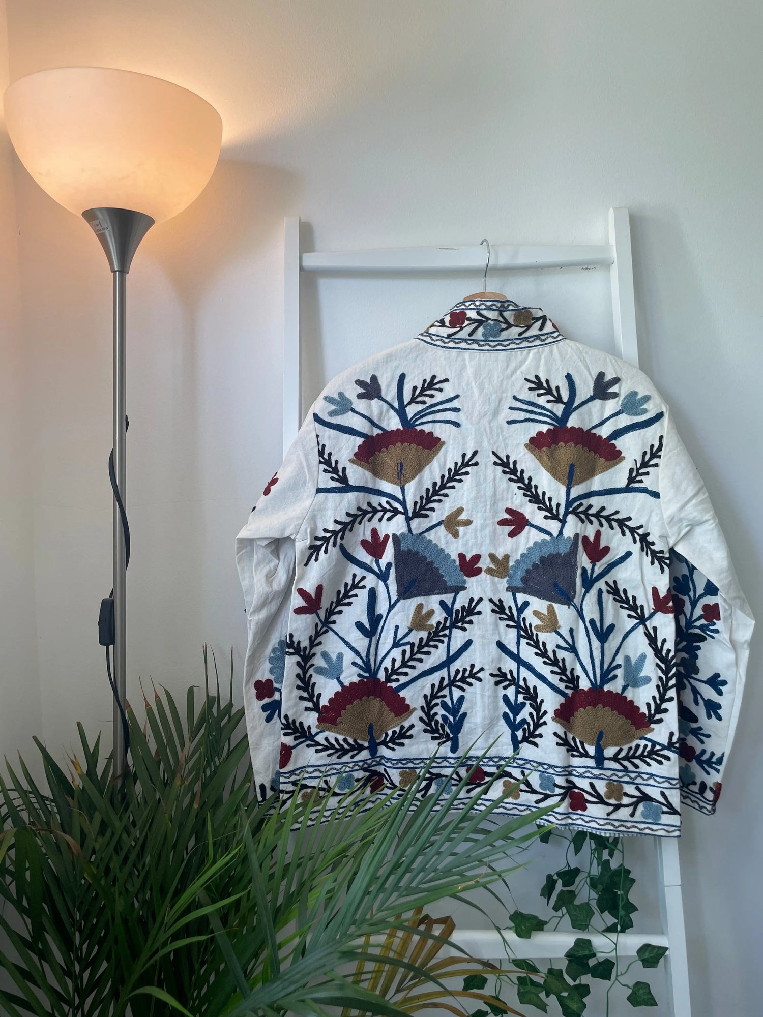 Suzani Embroidery Jacket Artofakind