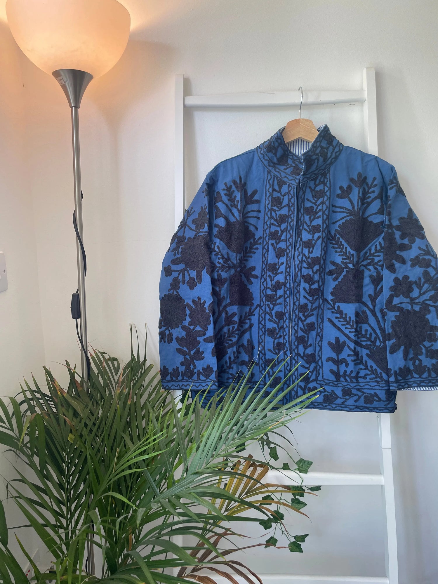 Suzani Embroidery Jacket Artofakind