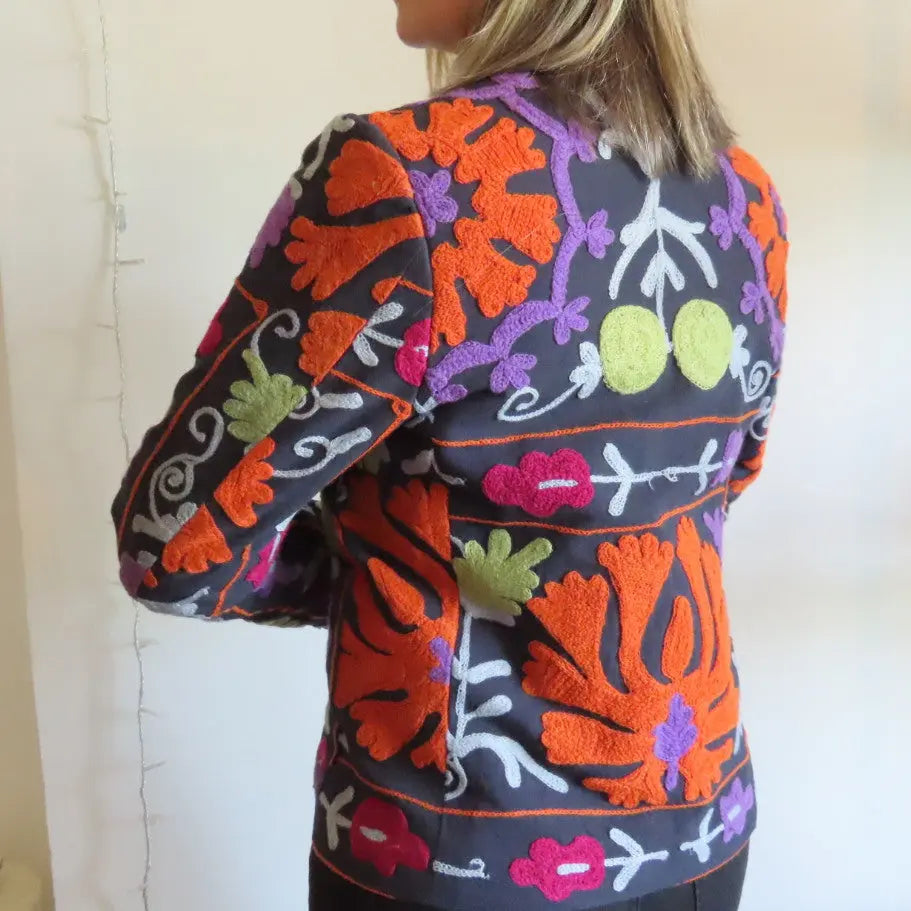 Suzani Embroidery Blazer