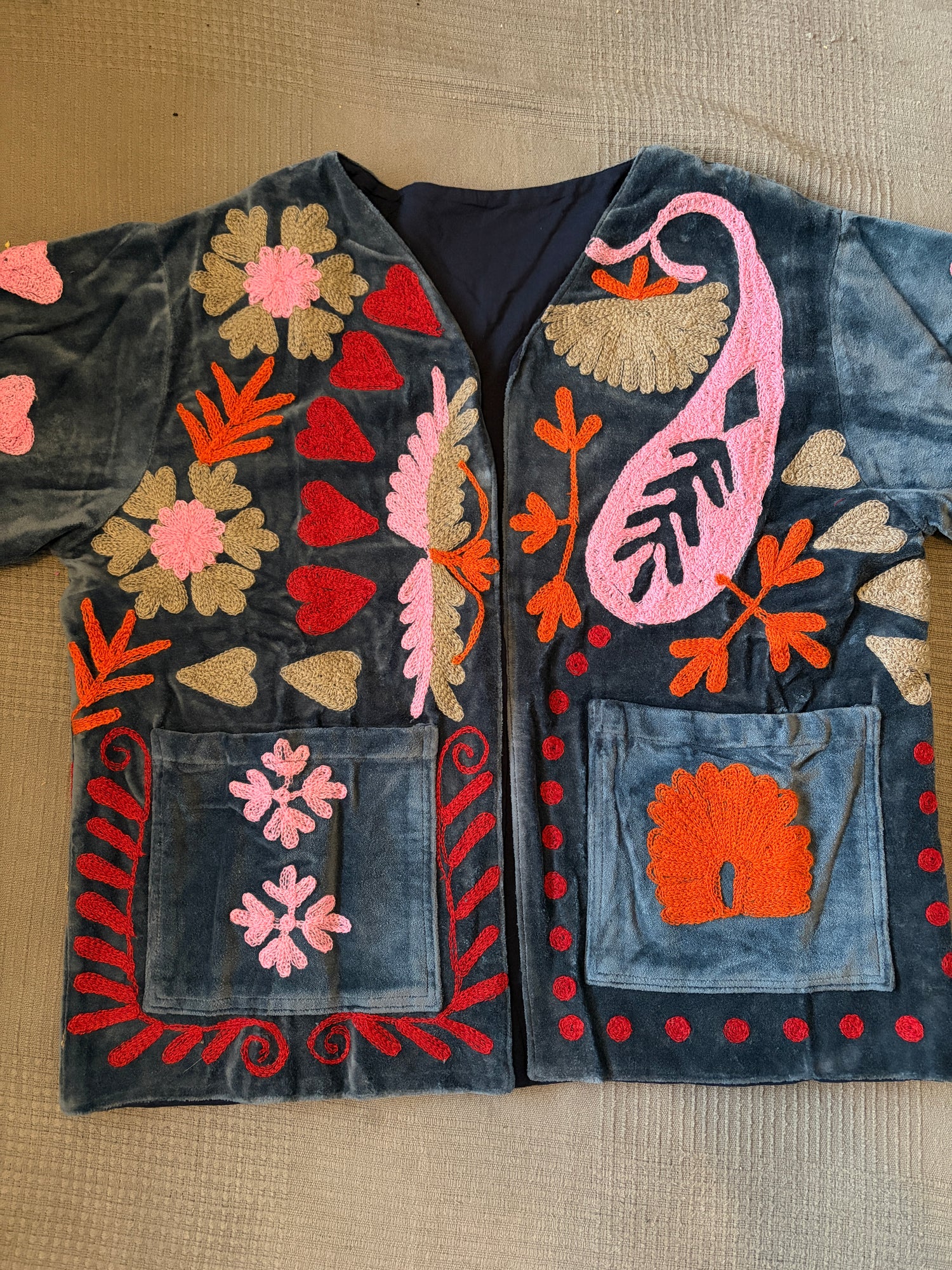 Suzani Velvet Jacket