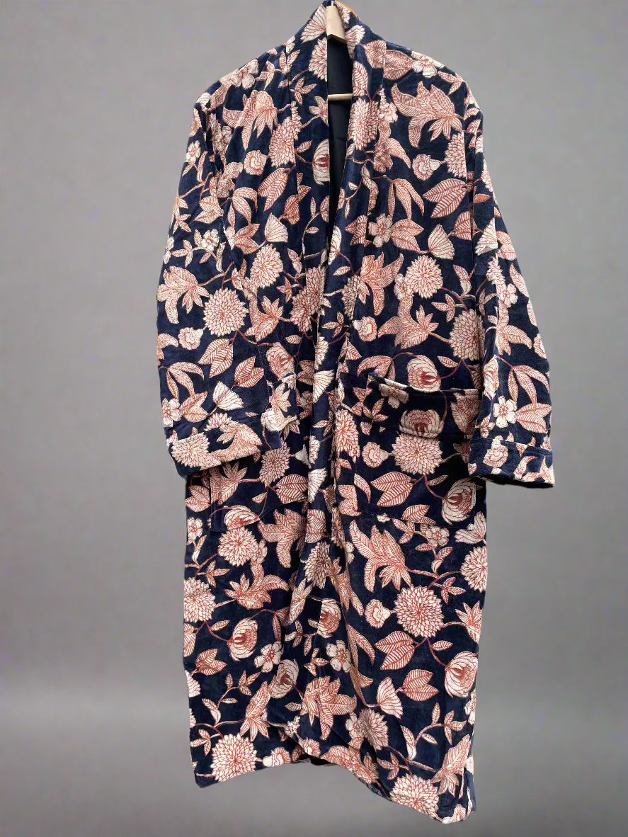 Velvet Bath Robe