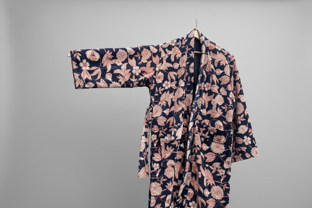 Velvet Bath Robe