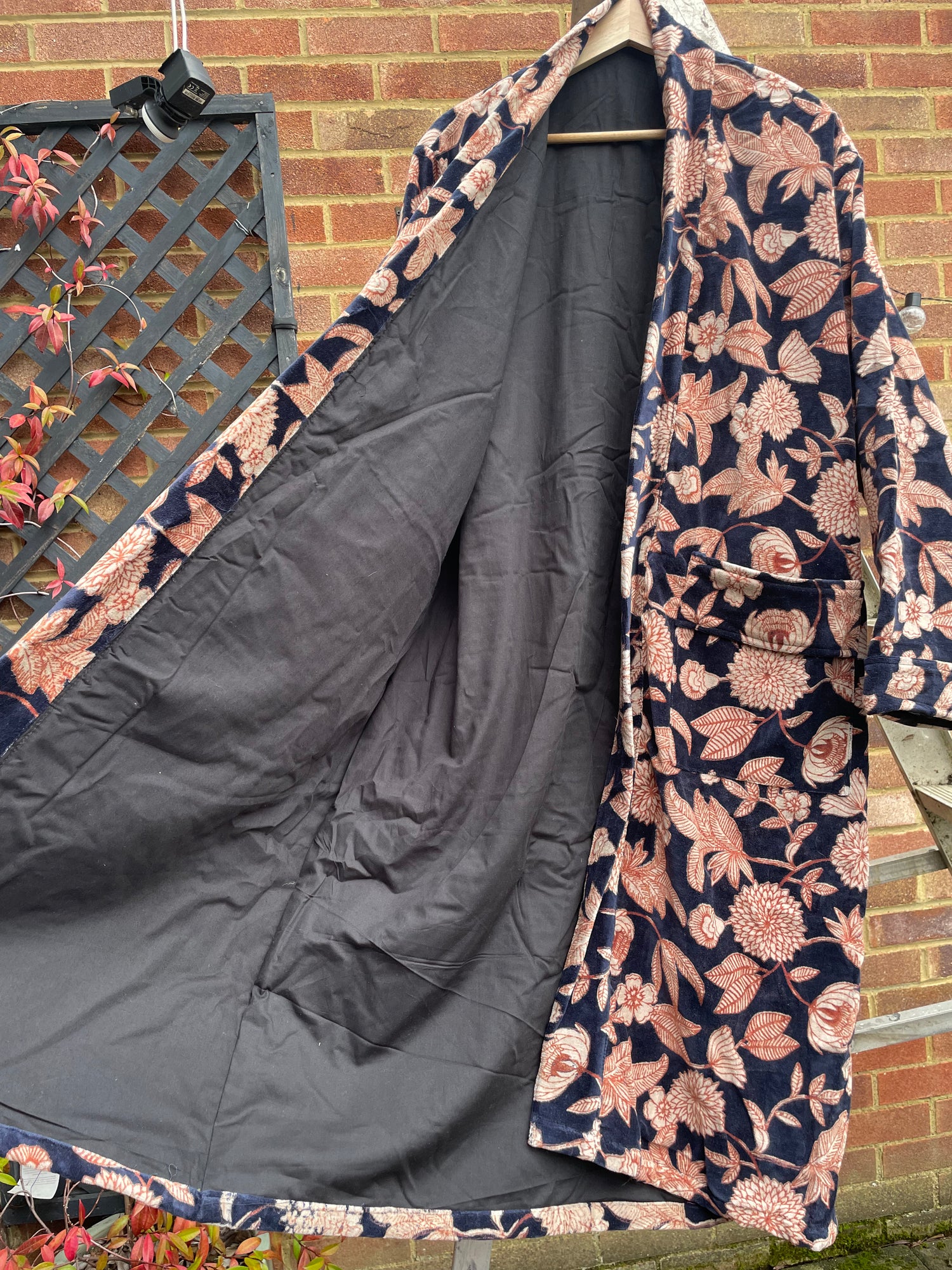 Velvet Bath Robe