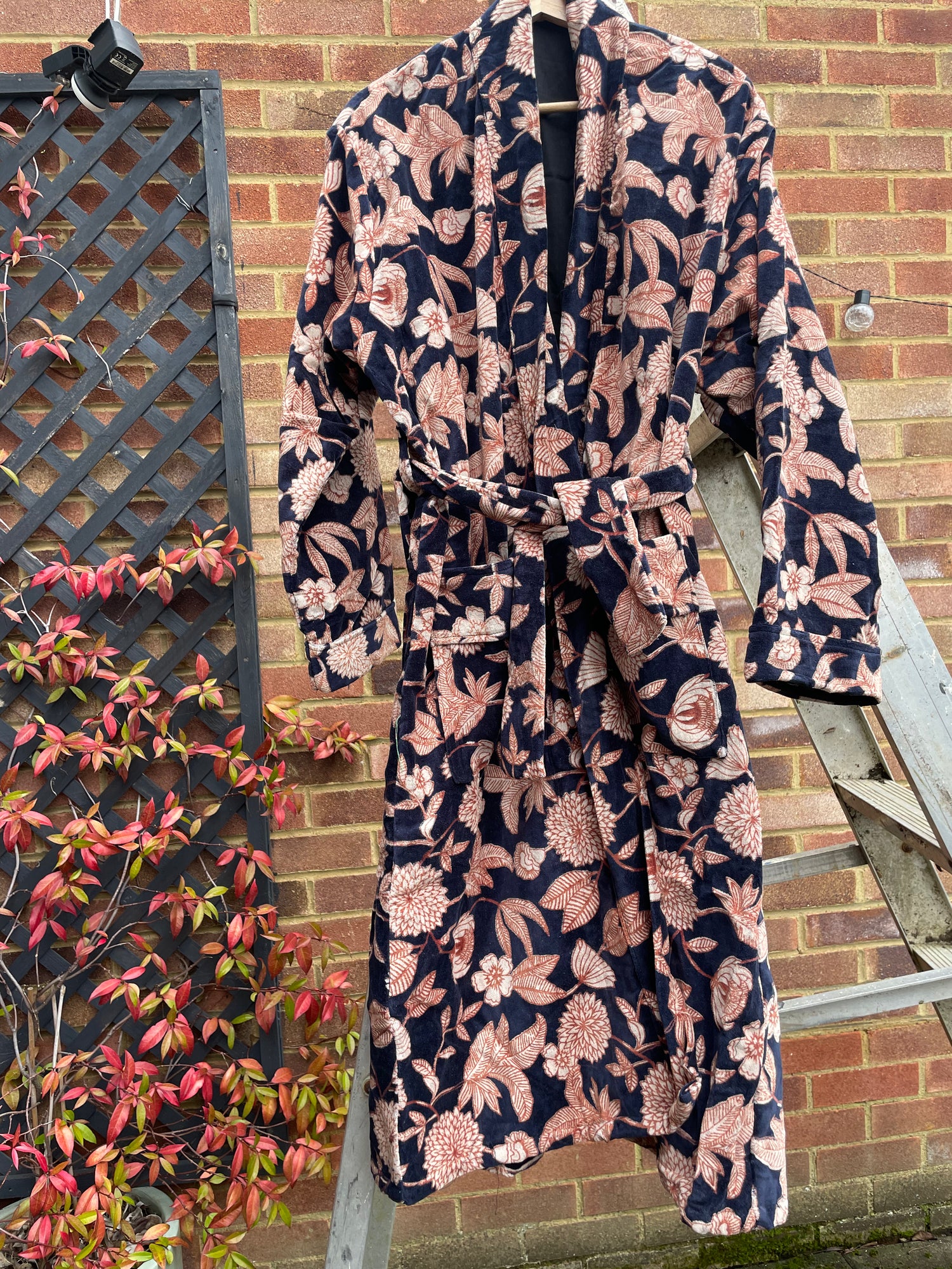 Velvet Bath Robe