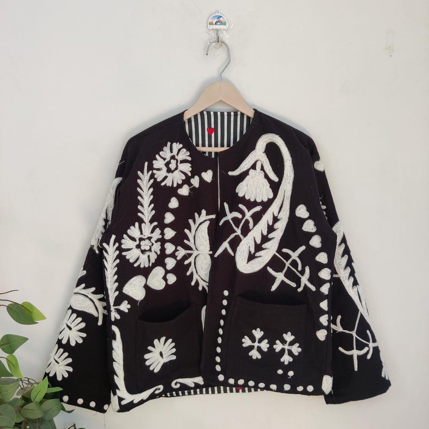 Cotton Suzani Embroidery Jacket