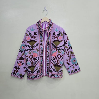 Cotton Suzani Embroidery Jacket