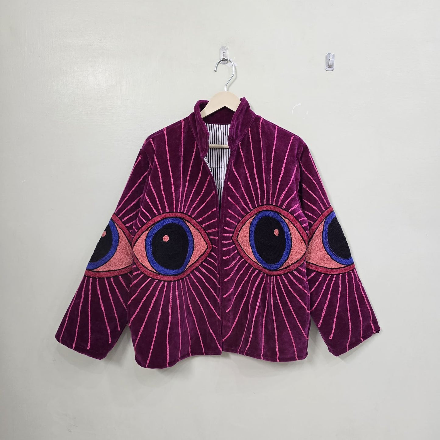 Velvet Suzani Embroidery Jacket